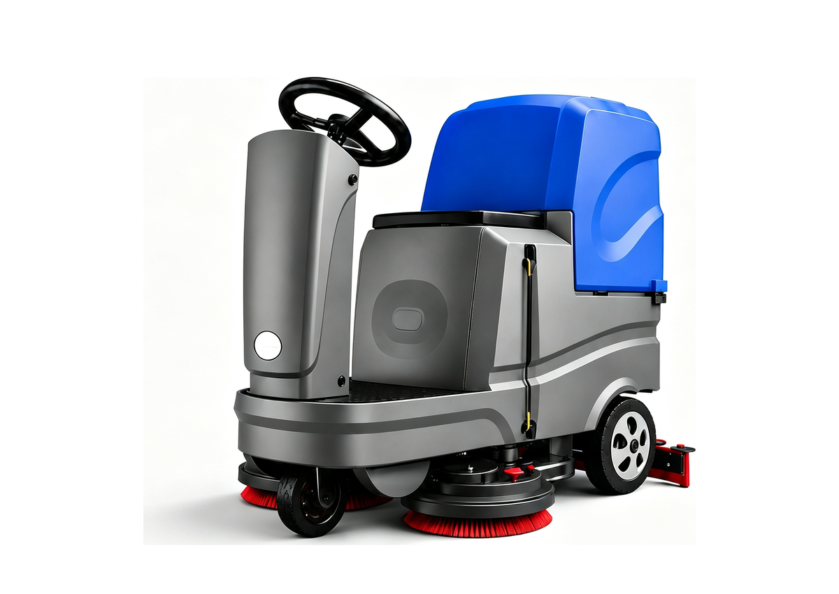 Unbranded Compact Ride-On Scrubber