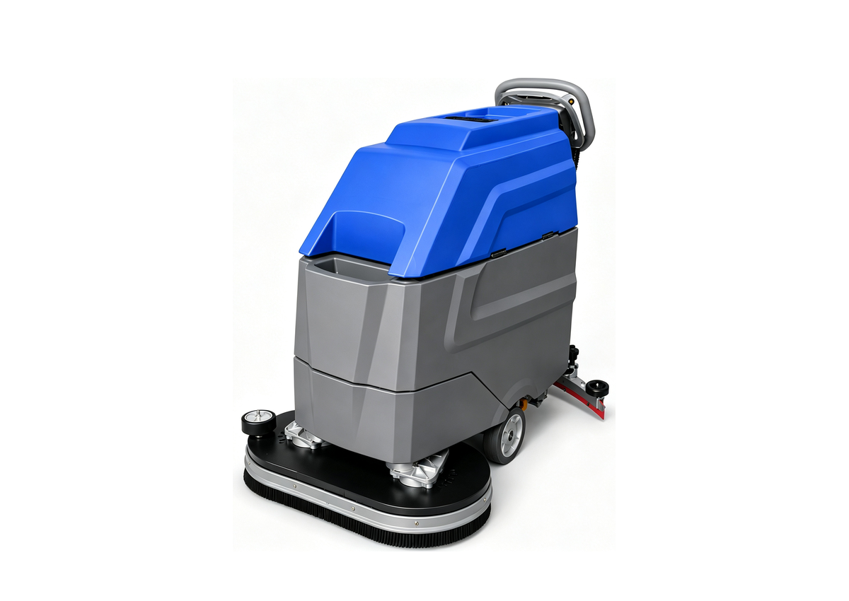Unbranded High-Capacity Walk-Behind Scrubber